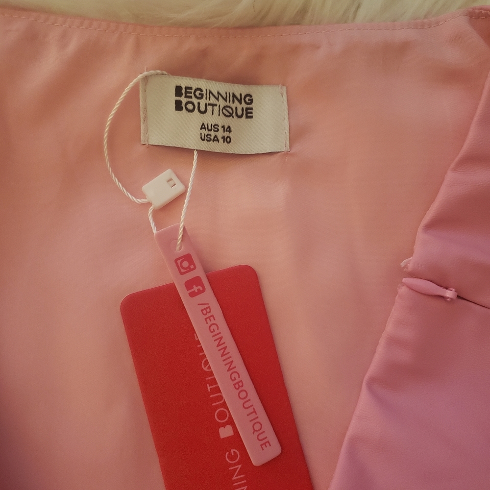 Beginning boutique sweetest pink mini skirt - Picture 8 of 10